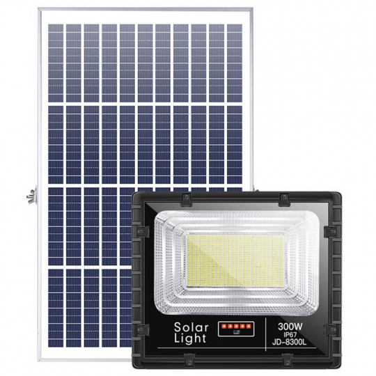 Đèn năng lượng mặt trời Jindian công suất 300W JD-8300L