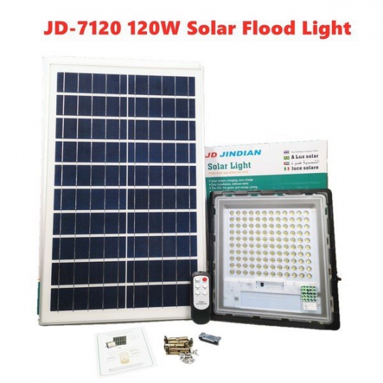 Đèn năng lượng mặt trời Jindian công suất 120W JD-7120